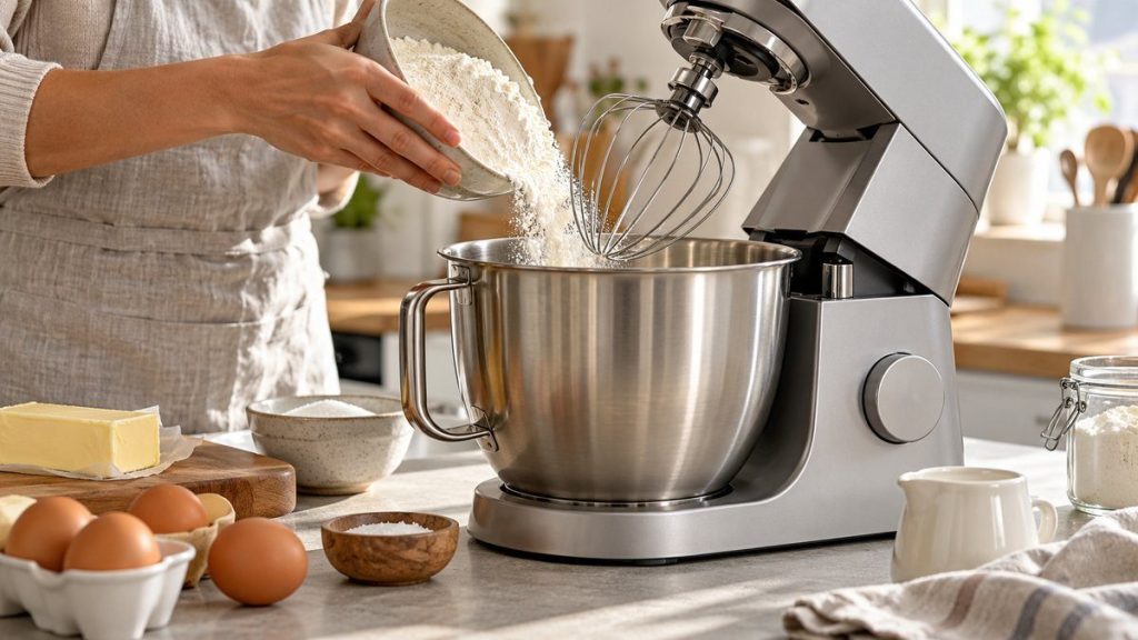 Kenwood Chef XL Titanium avis en situation, en gros plan