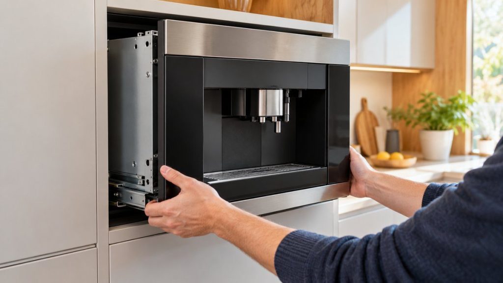 Installer une machine dans une niche