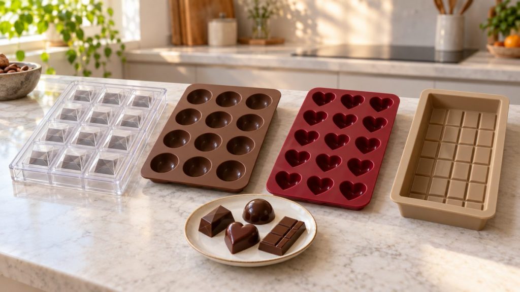 Sélection de modèles : moule à chocolat