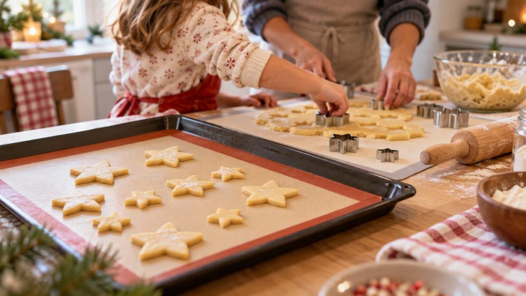 Tapis de cuisson silicone : moment convivial à la maison