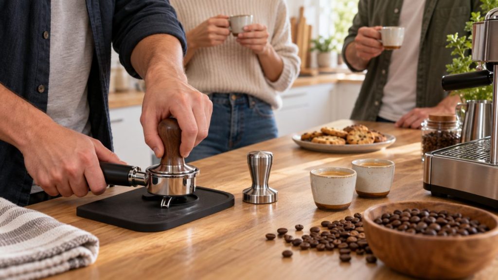 Tasseur à café : moment convivial à la maison