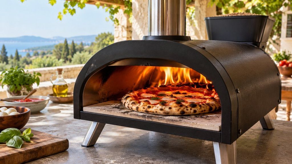 Cuire une pizza au Fyra 12