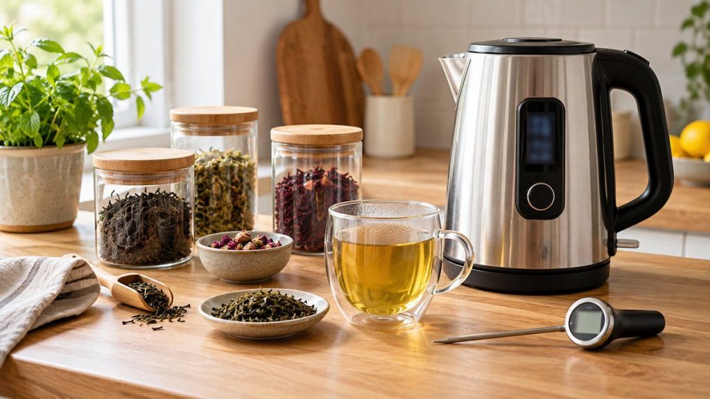 Sélection de modèles : température d'infusion du thé