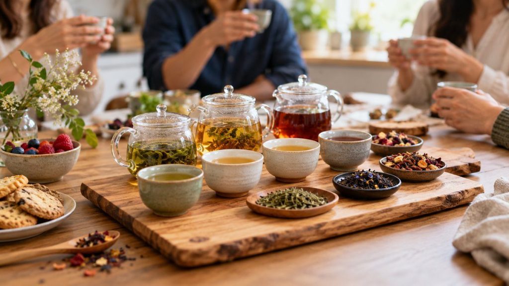 Température d'infusion du thé : moment convivial à la maison