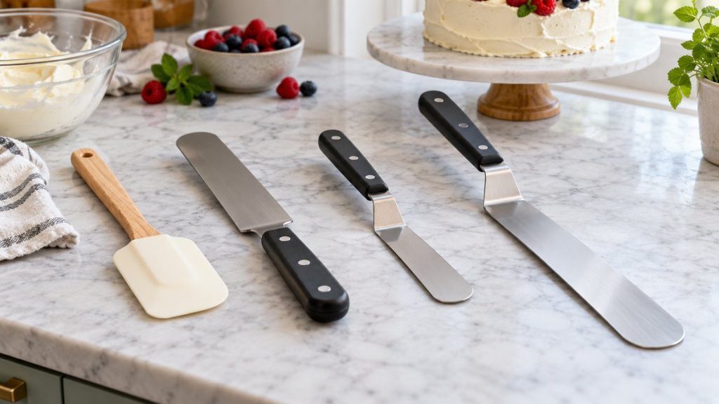 Sélection de modèles : spatule pâtisserie