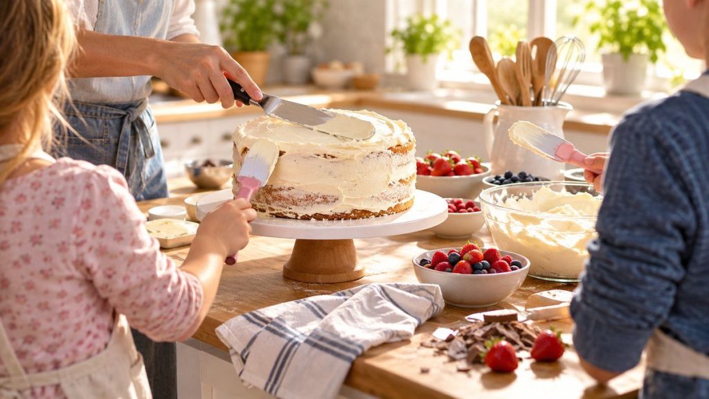 Spatule pâtisserie : moment convivial à la maison