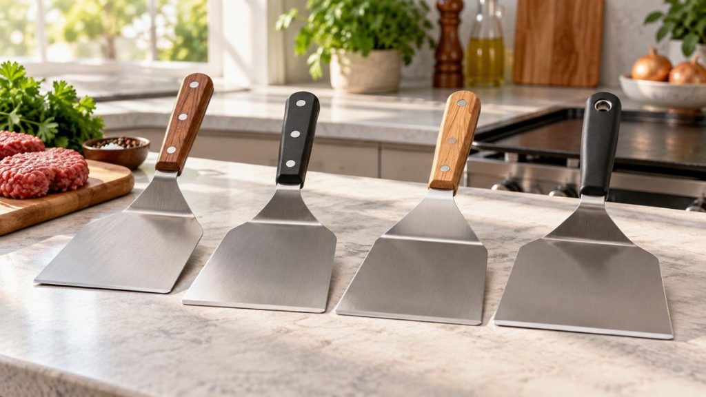 Sélection de modèles : spatule smash burger