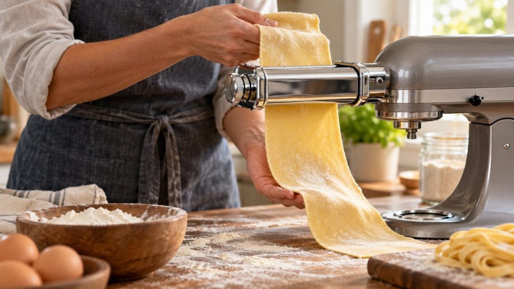 Accessoire KitchenAid en situation, en gros plan
