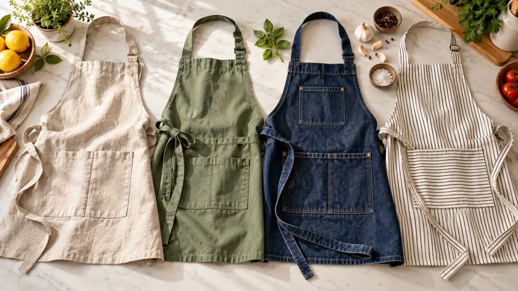 Sélection de modèles : tablier de cuisine