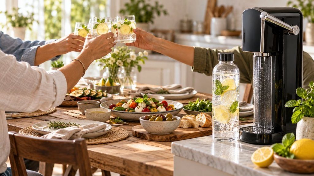 SodaStream Art avis : moment convivial à la maison