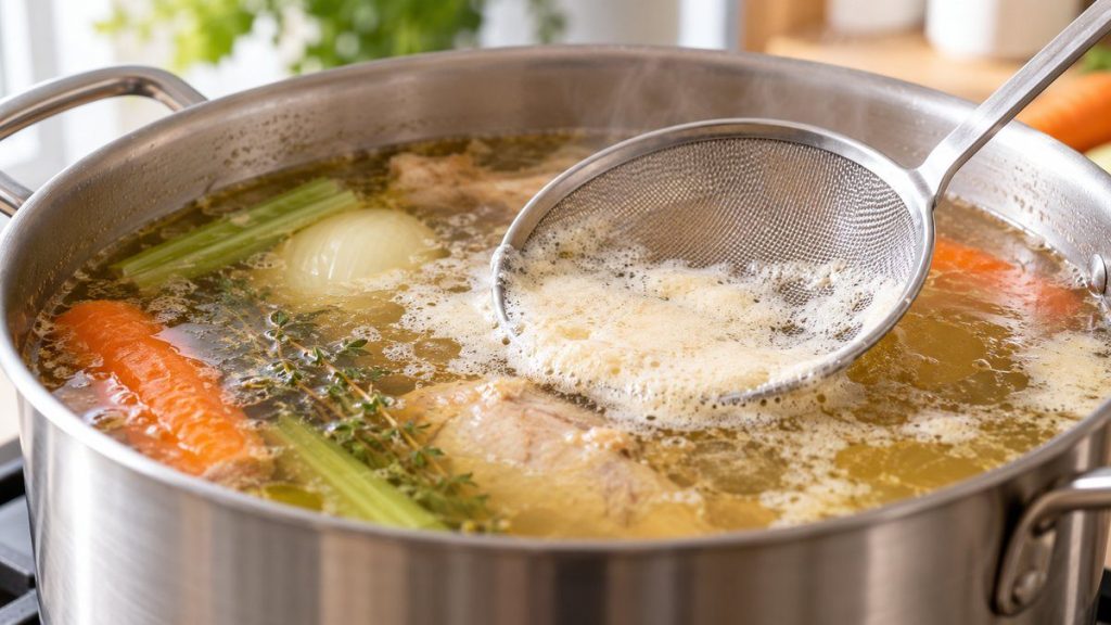 Écumer un bouillon