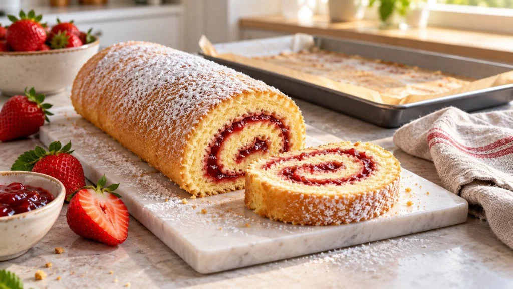 Réussir un gâteau roulé