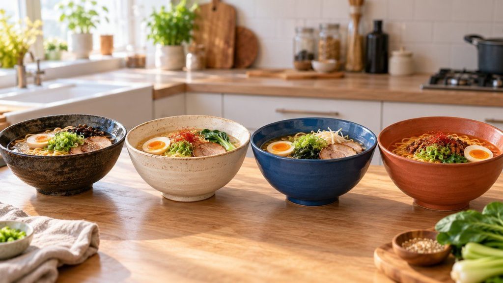 Sélection de modèles : bol à ramen