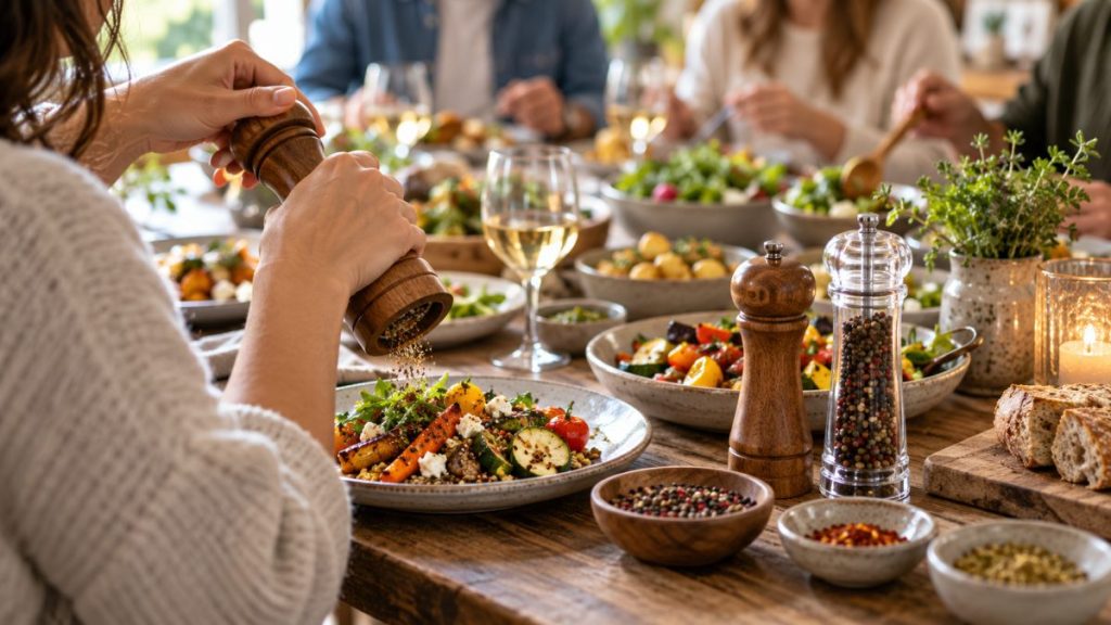 Moulin à épices : moment convivial à la maison