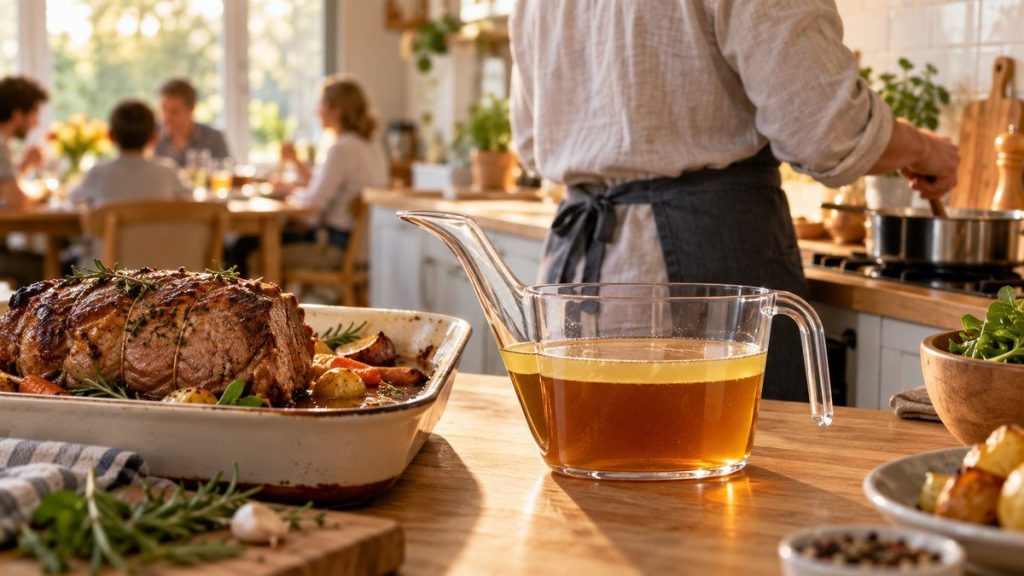 Séparateur de graisse : moment convivial à la maison
