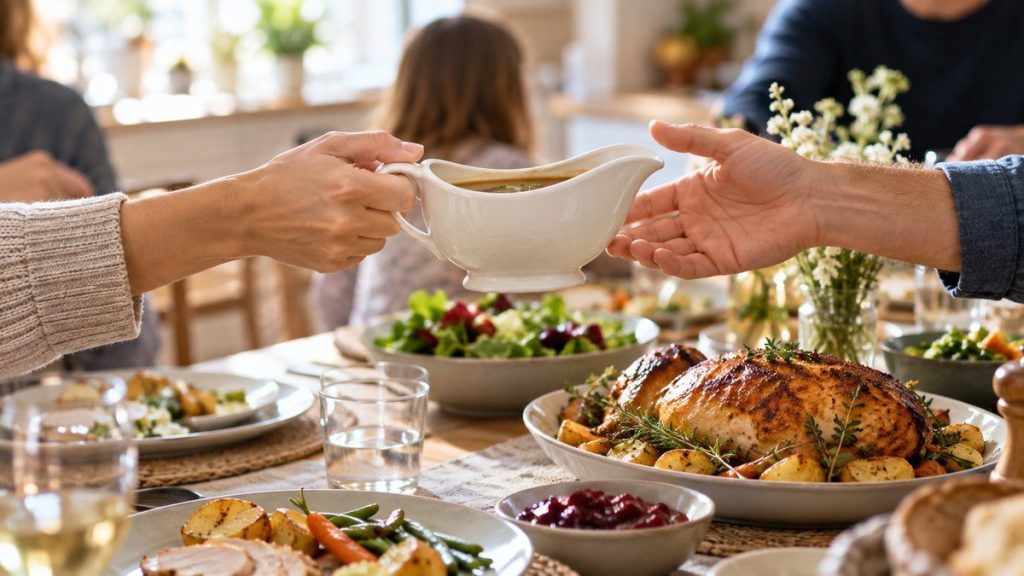 Saucière : moment convivial à la maison