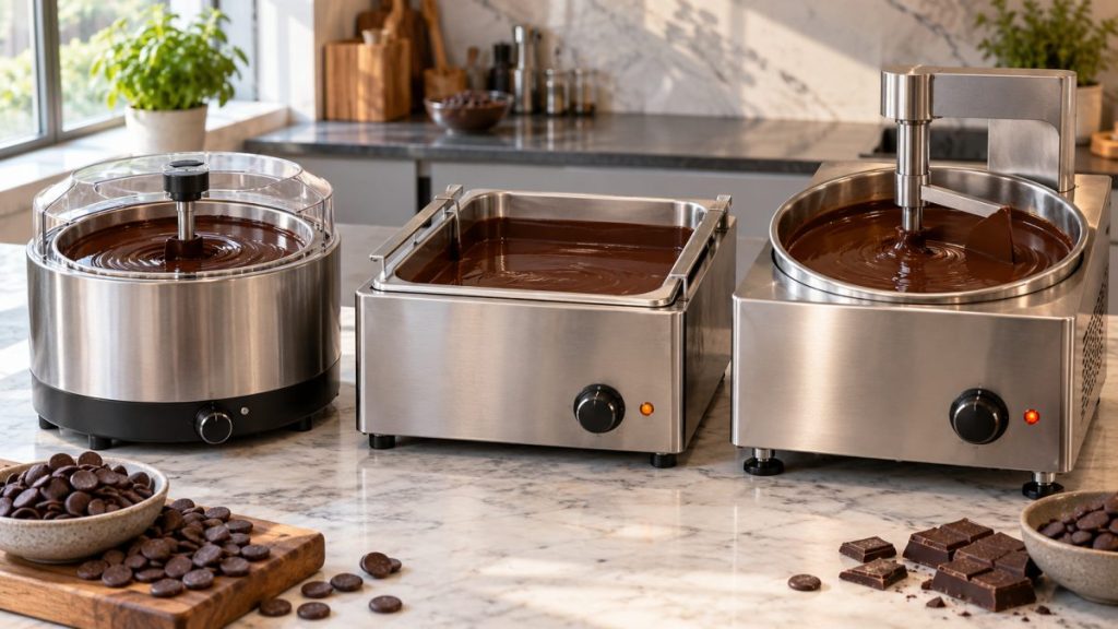 Sélection de modèles : tempéreuse à chocolat