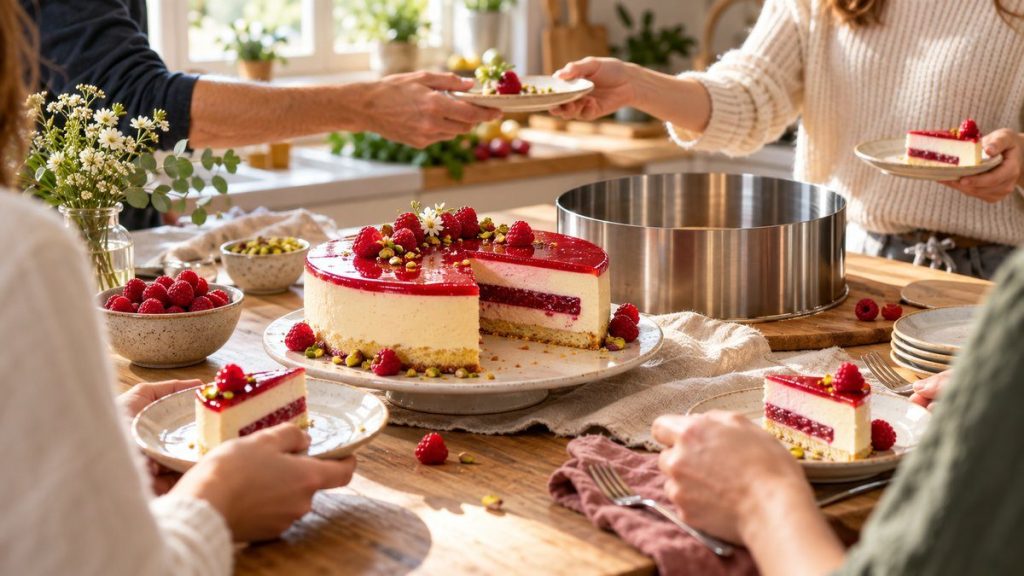 Cercle à entremets : moment convivial à la maison