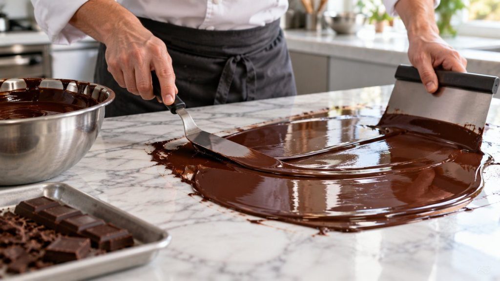 Tempérer le chocolat noir