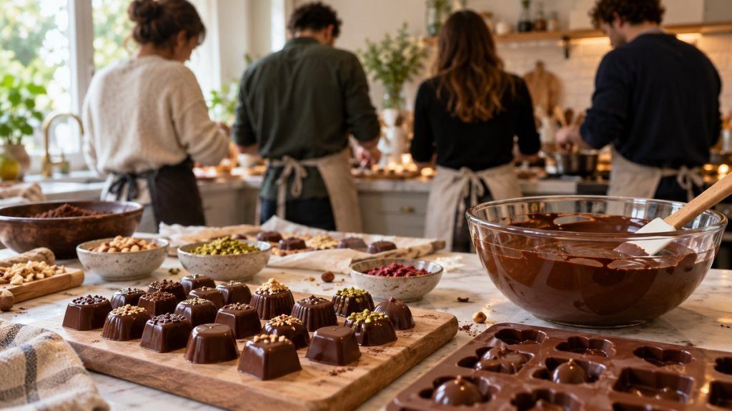 Chocolat de couverture : moment convivial à la maison
