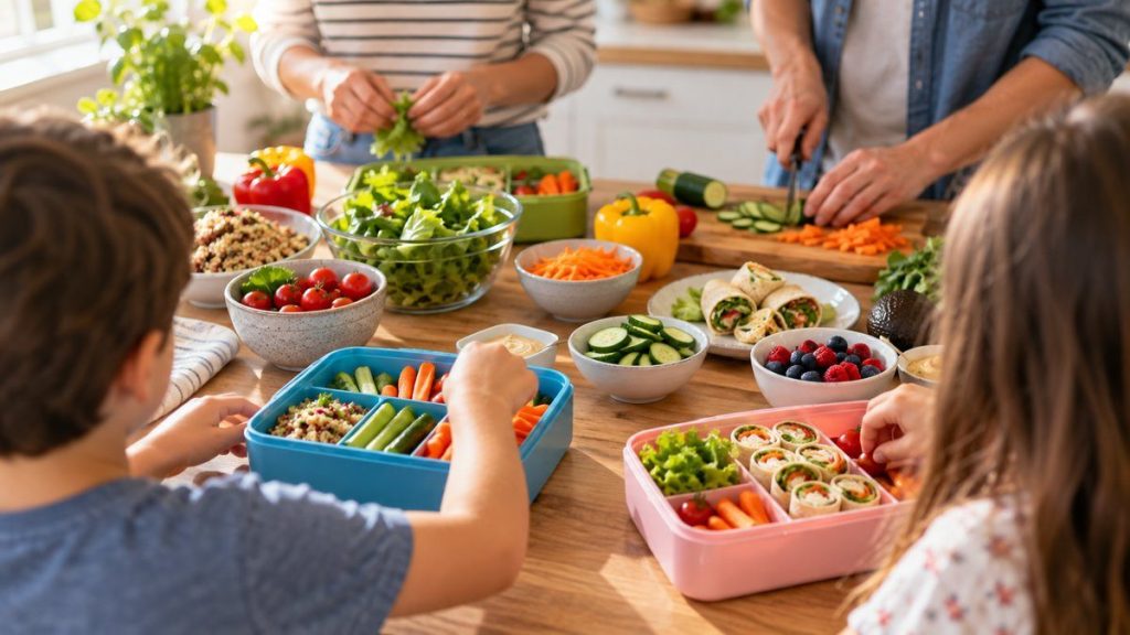 Lunch box : moment convivial à la maison