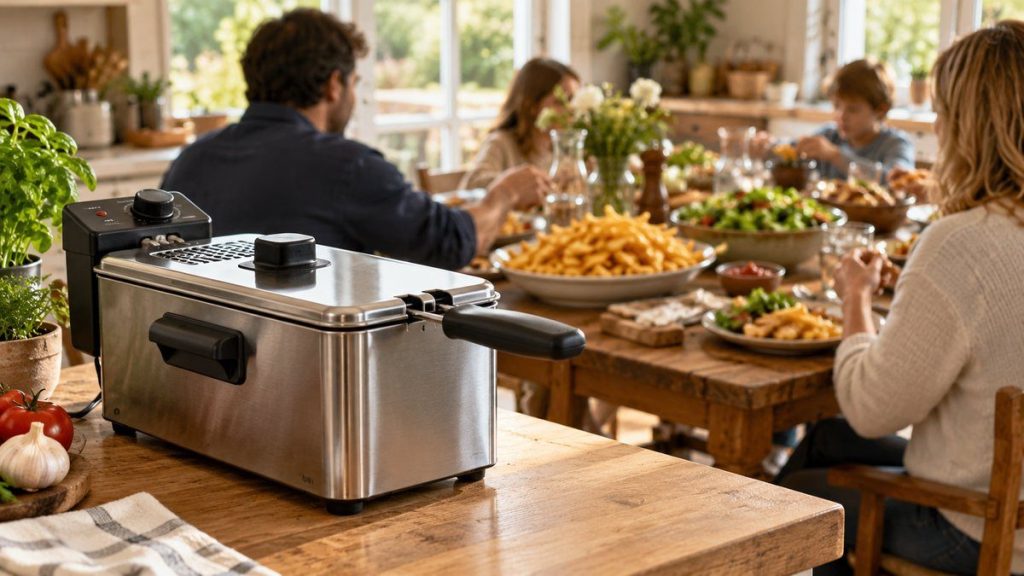 Friteuse Tristar avis : moment convivial à la maison
