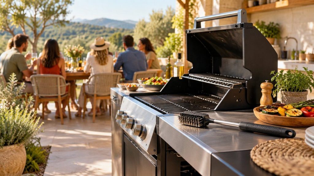 Brosse barbecue Weber avis : moment convivial à la maison