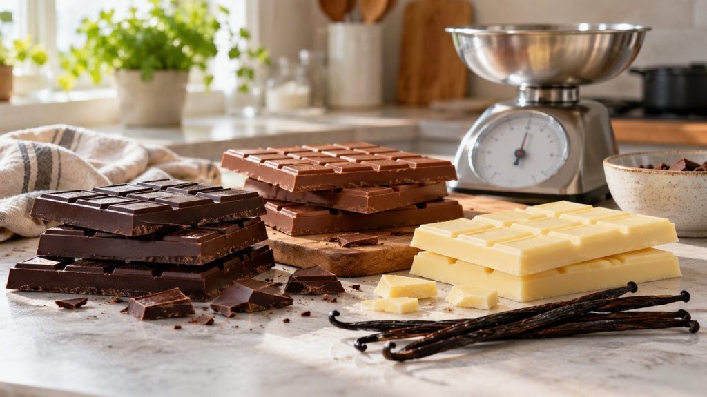 Sélection de modèles : ingrédients en pâtisserie