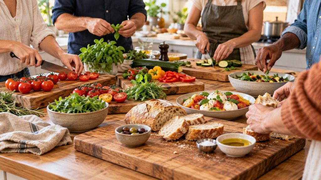 Planche à découper : moment convivial à la maison