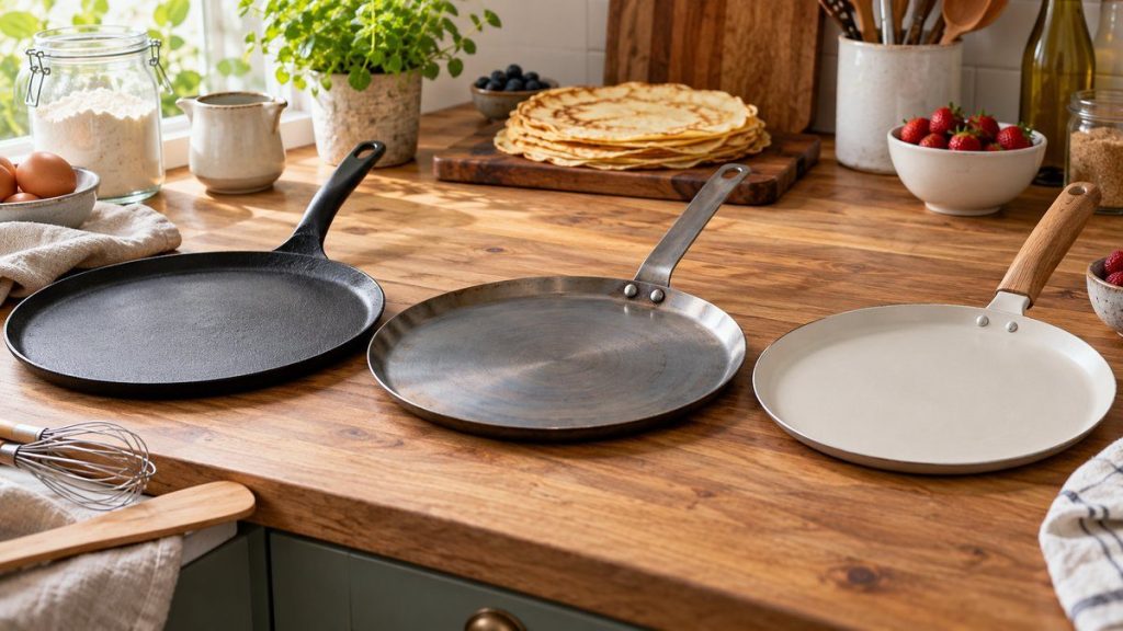 Sélection de modèles : poêle à crêpes