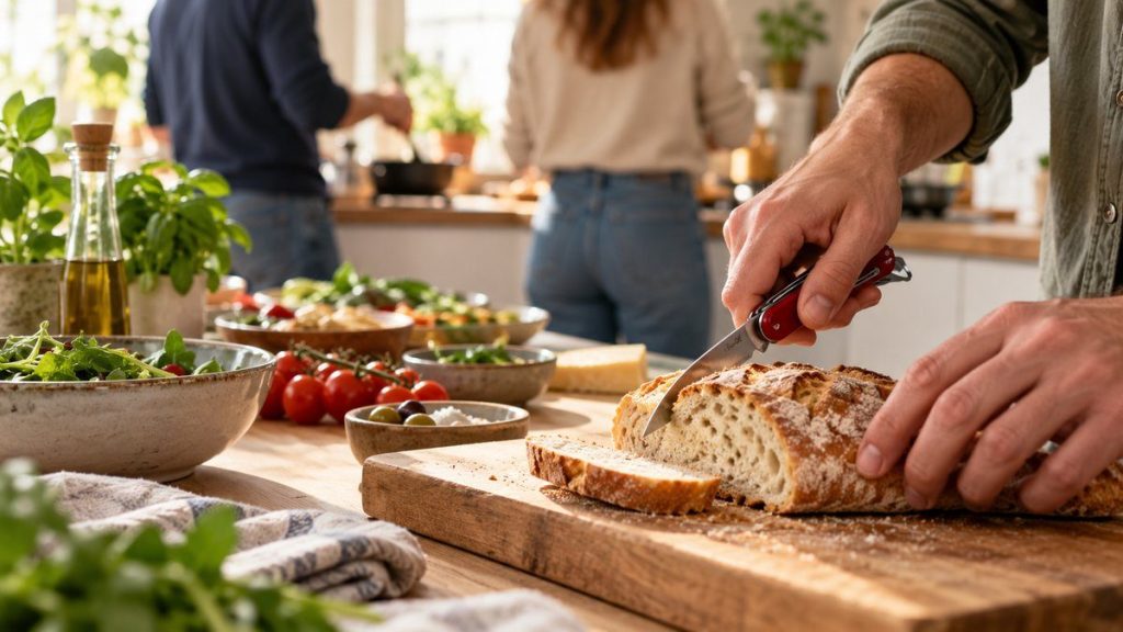 Couteau suisse : moment convivial à la maison