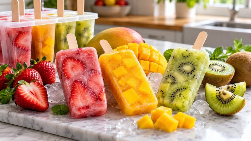 Faire des esquimaux aux fruits