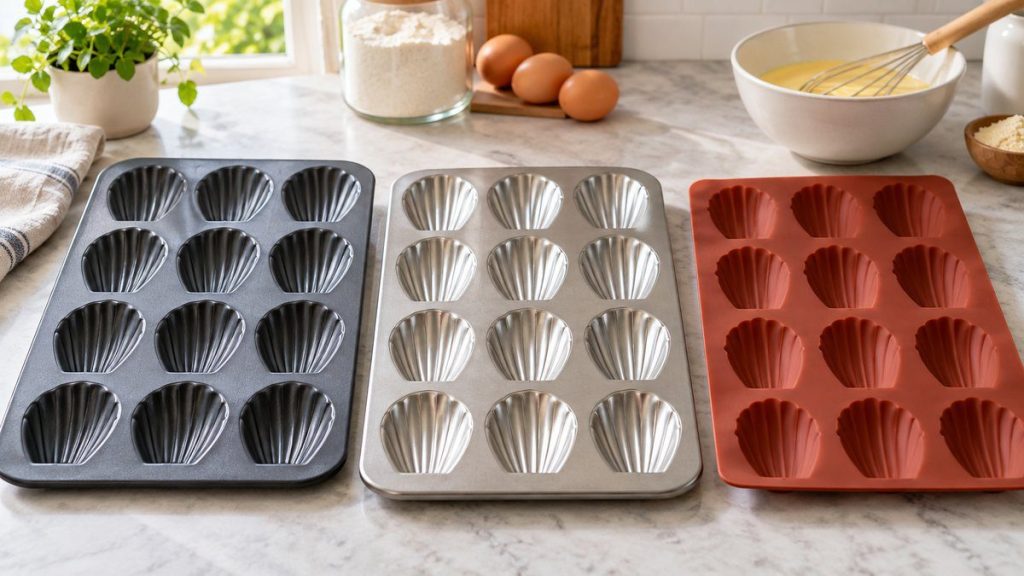 Sélection de modèles : moule à madeleine