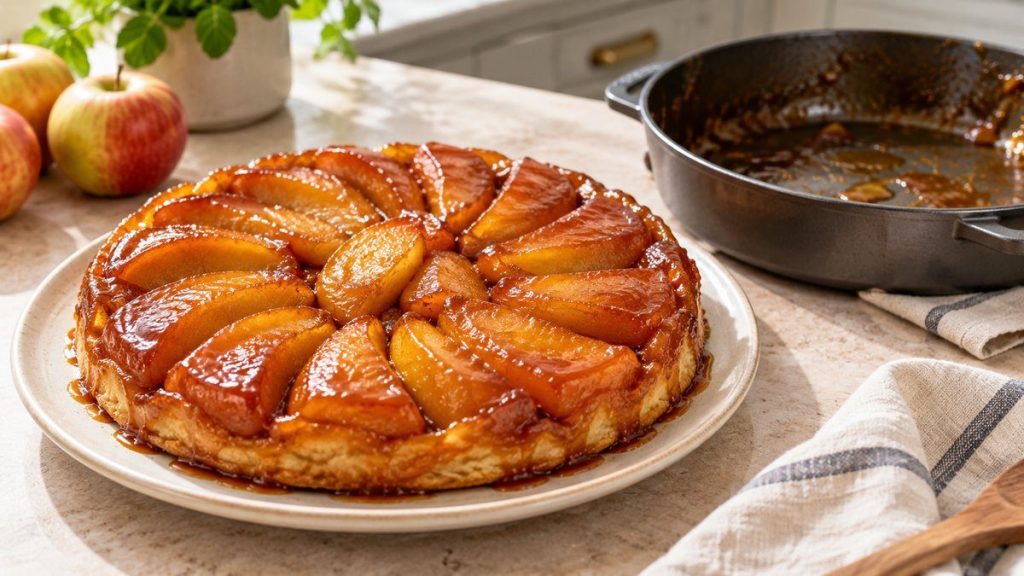 Réussir une tarte tatin