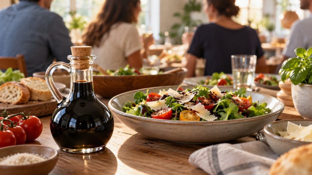 Vinaigre balsamique : moment convivial à la maison