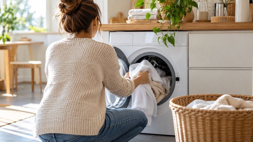 Débloquer la porte d'un lave-linge : moment convivial à la maison