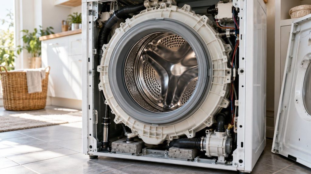 Démonter un lave-linge top