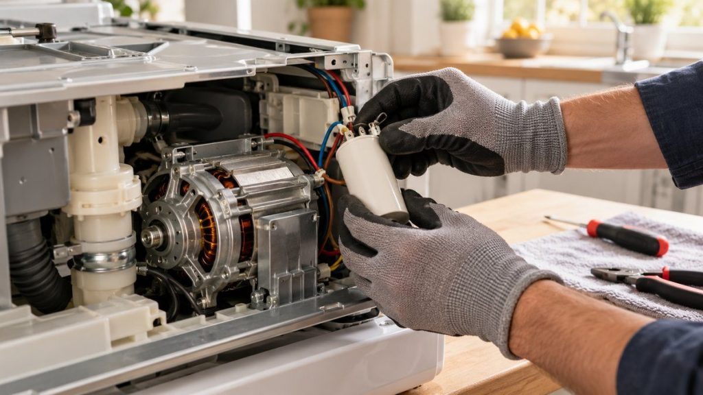 Remplacer un condensateur de démarrage
