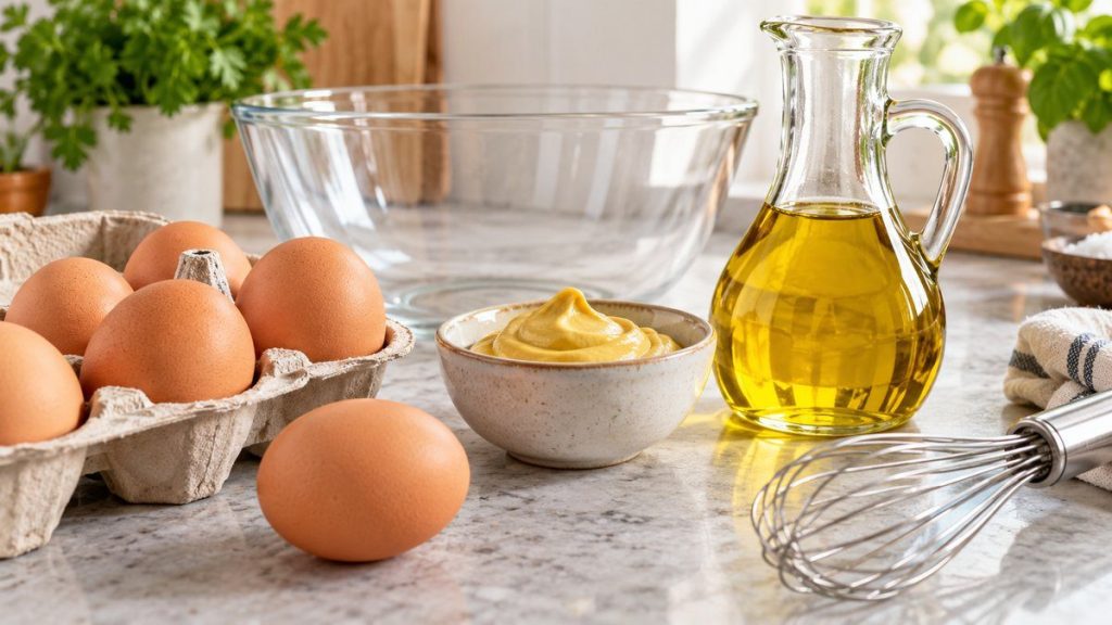 Sélection de modèles : mayonnaise au Thermomix
