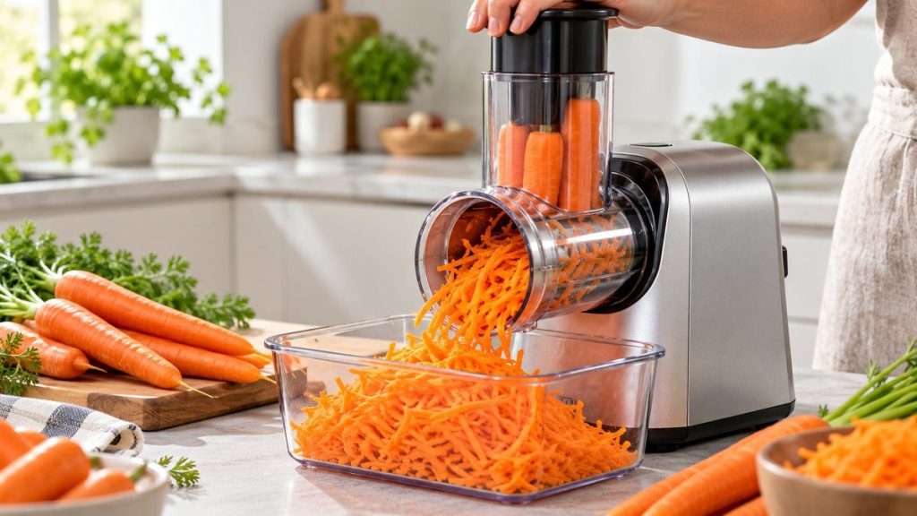 Veggie Bullet avis en situation, en gros plan