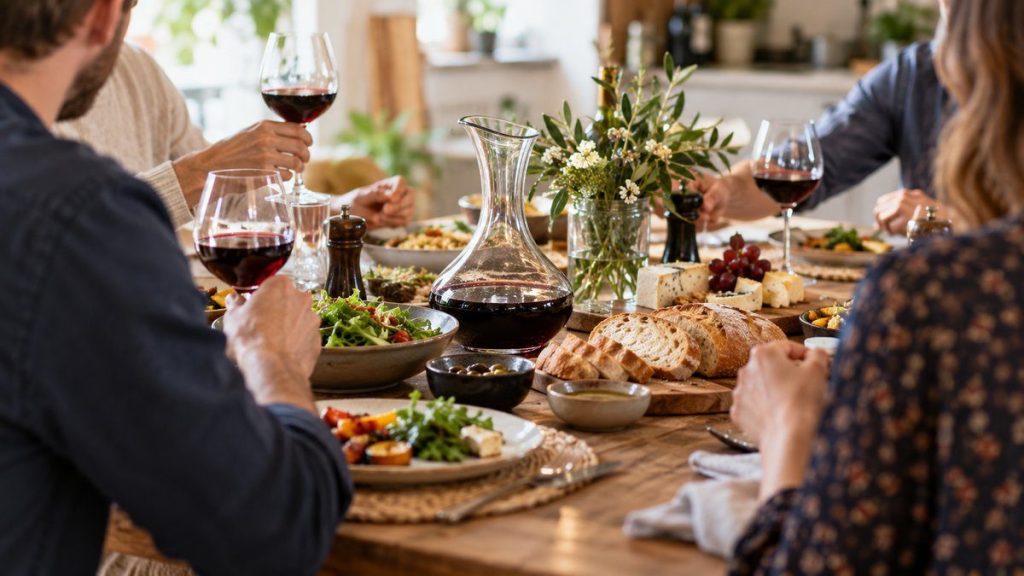 Carafe à décanter : moment convivial à la maison