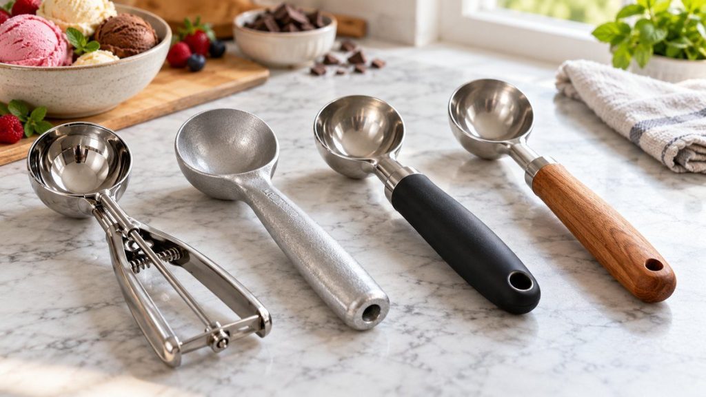 Sélection de modèles : cuillère à glace