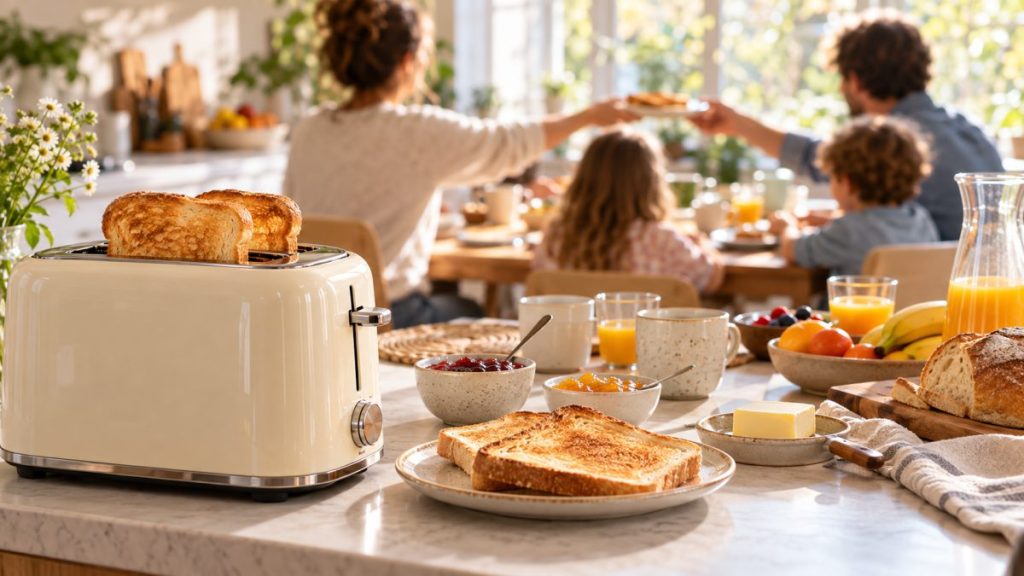 Grille-pain : moment convivial à la maison