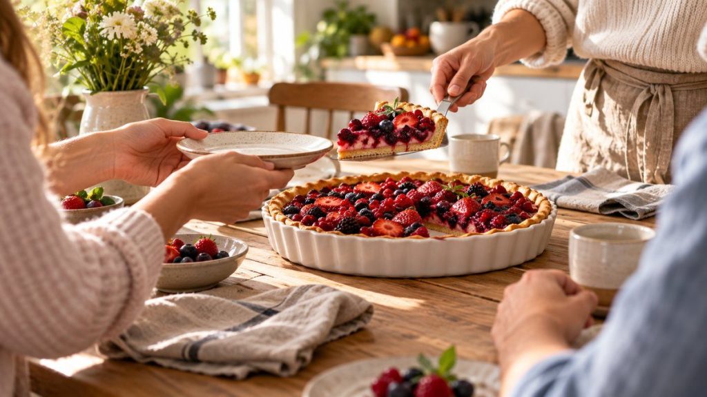 Moule à tarte : moment convivial à la maison