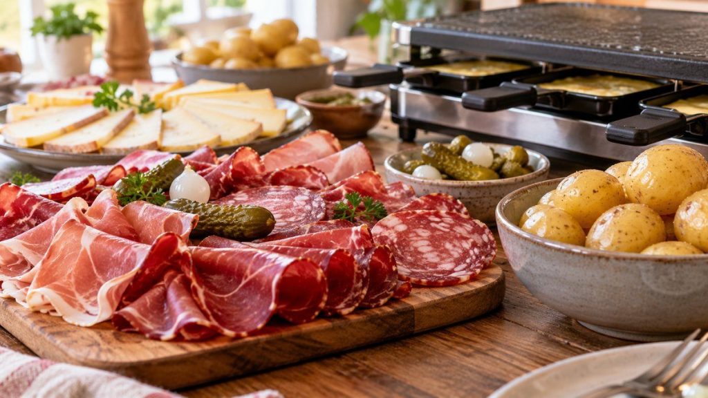 Organiser la soirée raclette