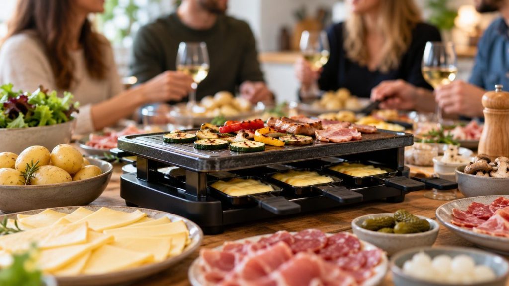 Réussir une raclette : moment convivial à la maison