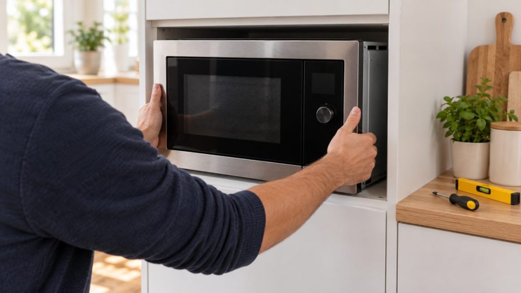 Comment installer un micro-ondes encastrable