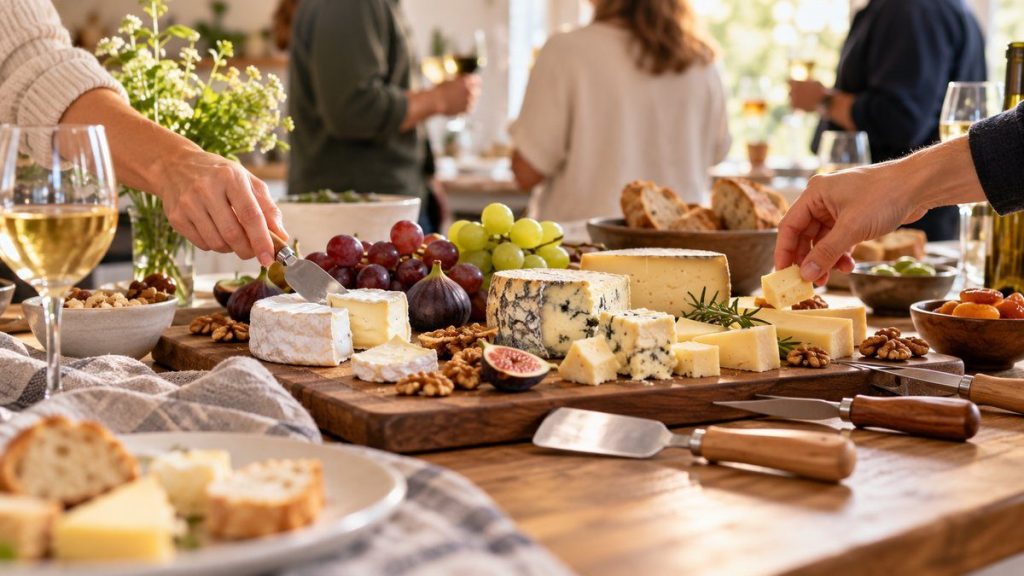 Couteau à fromage : moment convivial à la maison