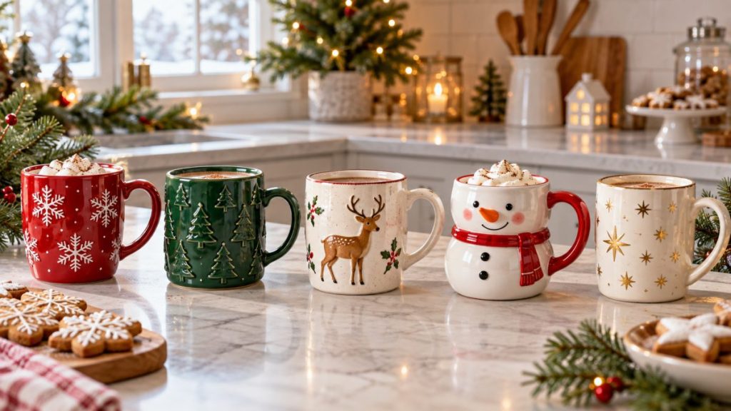 Sélection de modèles : mug de noël