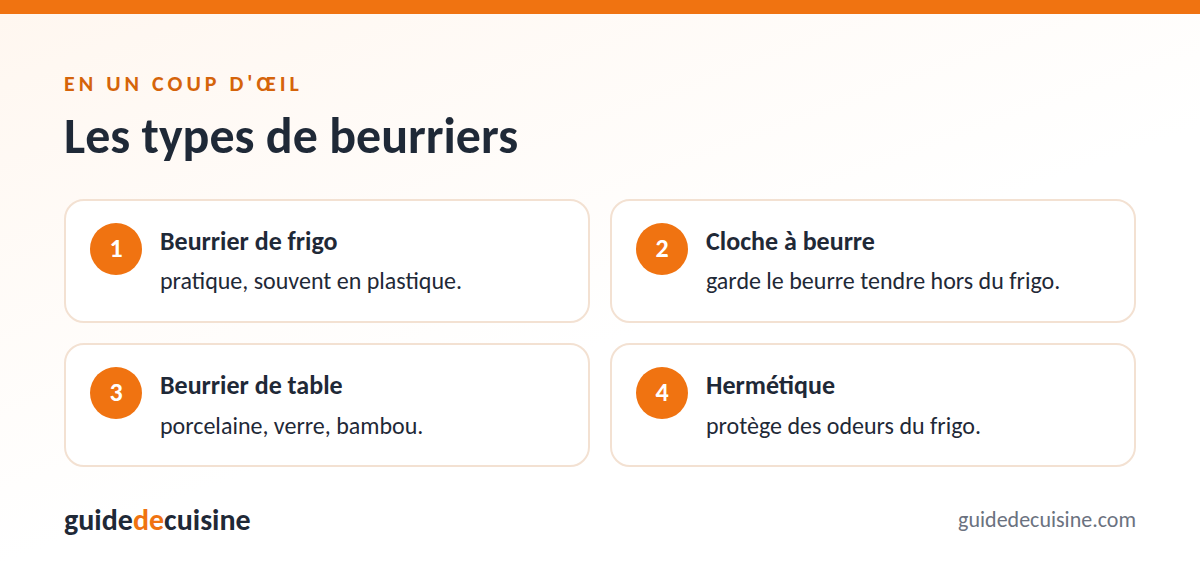 Infographie : les types de beurriers